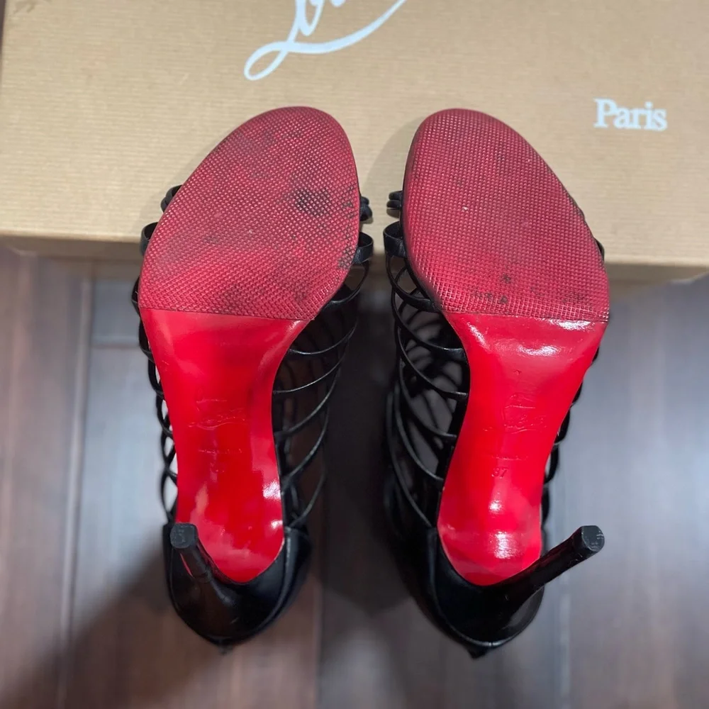 Christian Louboutin Milla 100 Size 37 - Picture 3 of 7